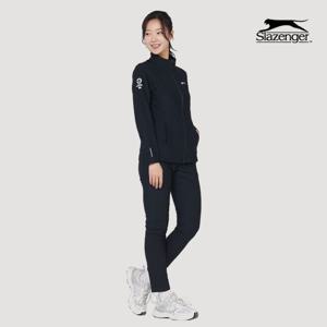 [슬레진저]여성 심플 원턱 바지 (블랙) S21WP7931-BK