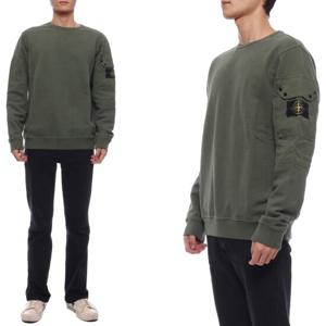 [스톤아일랜드(잡화)]24FW 남성 포켓 와펜 패치 맨투맨 (811563