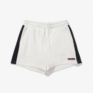 [FILA] 우먼스 우븐 배색 숏팬츠 (FS2TRE2181F_WHI)