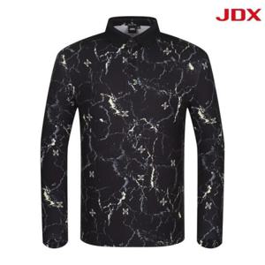 JDX 세이브존07 남성 크랙 프린트 티셔츠 X1TLW1403BK