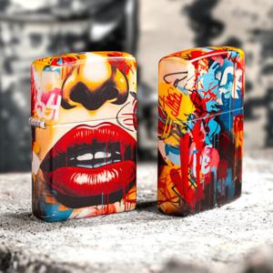 ZIPPO 지포 라이터 46257 Street Art Design ZPN3MA054