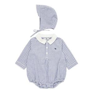 블루독베이비 10 봄신상 25SS (NY)코튼 벌룬 바디슈트 세트A (45113604050)