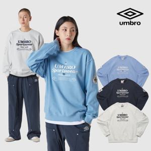 [엄브로] HBL 브리티시 캐주얼 맨투맨 UQ111CFS21