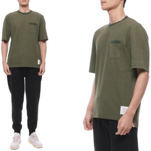 [톰브라운] 24FW 남성 포인텔 코튼 반팔티셔츠 (MJS259A J0153 320 24F)