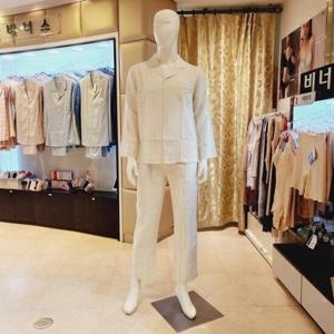 비너스 VPA4518M 봄 여름 스트라이프 남자 잠옷세트