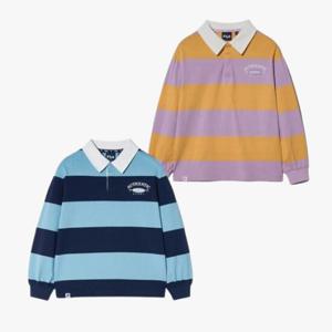 휠라키즈(FILA KIDS) (FK2RLH1103X) 스트라이프 럭비 티셔츠