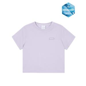 [디스커버리키즈-L/US]DKRS52053 여아 프레시벤트 스몰로고 반팔티셔츠
