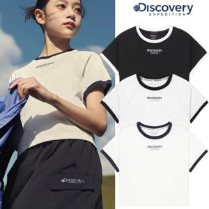 디스커버리키즈 DKTR92053 여아 프레시벤트 에센셜 트레이닝 링거 반팔 티셔츠