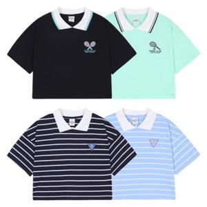 유솔 sh06 카라 크롭 티셔츠4 ULHA23351