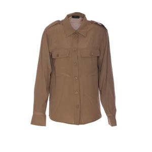 리우조 블라우스 CA5045T2580 X0662 Brown