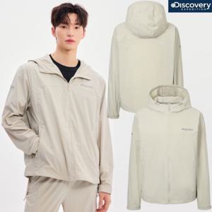 [디스커버리] 남성 25년 여름 우븐 바람막이 경량 트레이닝 자켓 DMTR71053 NBD