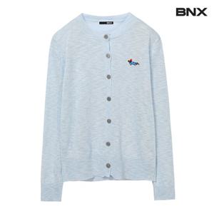 [BNX]라운드넥 자수 가디건 (BX2CD001L0)