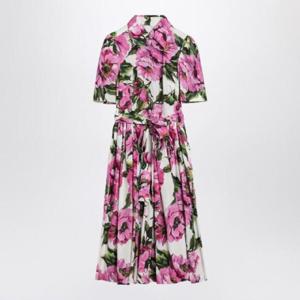 DOLCE&GABBANA 플로럴 셔츠 드레스 F6AGMTHS5S3/Q_DOLCE-HA5KR