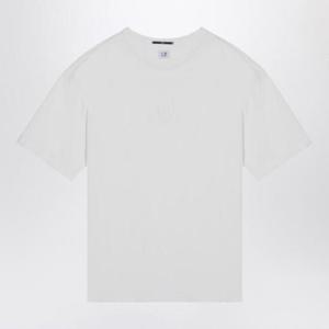 C.P. COMPANY 화이트 코튼 크루넥 티셔츠 17CMTS181A005697G/XH_CPCOM-103