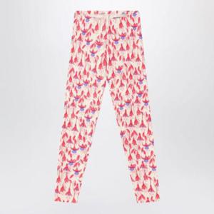 MINI RODINI 오가닉 코튼 소재의 레드 패턴 레깅스 2473011442PL/XH_MIRO-RE