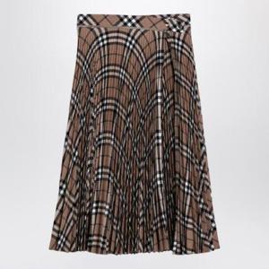 BURBERRY 체크 패턴 플리츠 스커트 8093011158995/XH_BURBE-C1202
