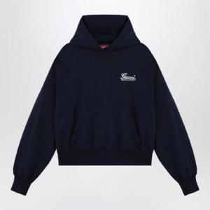 GUCCI 로고가 있는 파란색 후드티 787274XJGSY/XH_GUC-4215