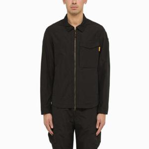 PARAJUMPERS 블랙 나일론과 코튼 레이너 재킷 24SMPMSISJ02NY/XG_PARA-0541
