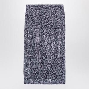 ROTATE BIRGER CHRISTENSEN 보라색 프린트가 있는 스팽글 미디 스커트 1127402980PL/XH_ROTAT-2980
