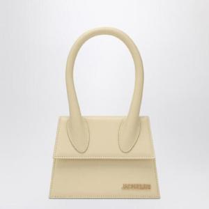 JACQUEMUS Le Chiquito Moyen ivory leather bag 22E213BA0023060/Q_JACQM-120