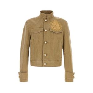 BURBERRY Khaki denim jacket 8107647 C2234