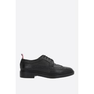 THOM BROWNE pebble grain leather derby shoes FFO002G00198001