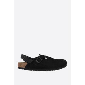 BIRKENSTOCK Tokio II flat slingbacks in suede (Narrow Fit) 1028348BLACK