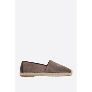 BRUNELLO CUCINELLI 벨벳 스웨이드 에스파드릴 MZUERPQ726COS64