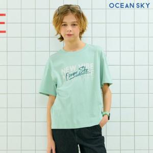 오션스카이 HC04 그래픽 반팔 티셔츠 DBJB5802C0S