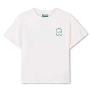 [겐조키즈][FRUITS STICKERS] 선샤인 후르츠  프린트 반팔티셔츠 Z255AFT313