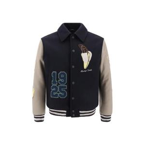 FENDI 대학 스타일 봄버 재킷 FW1348ATEA_F1R4X