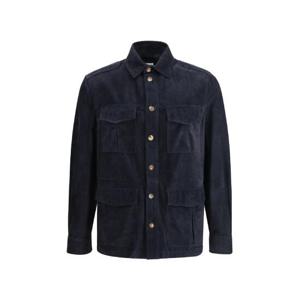 BRUNELLO CUCINELLI 스웨이드 가죽 셔츠 재킷 MPCLN2035_C6536