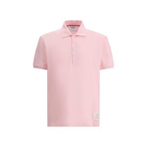 THOM BROWNE 아이코닉한 밴드가 있는 폴로 셔츠 MJP110P00050_680