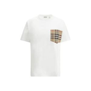 BURBERRY 아카이브 체크 포켓 티셔츠 8103971_A1464