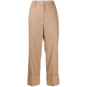 25 SS Brunello Cucinelli 스트레이트 크롭 팬츠 MF585P7231C7908 TP438120136