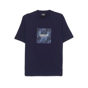 25 SS 바버 카모 이카트 티셔츠 MTS1423BU78 TP438093978