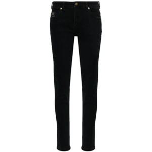 25 SS 베르사체진스꾸뛰르 로고 장식 스키니 진 77HAB5K0CDW06 TP432356374