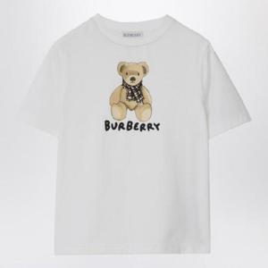 BURBERRY White T-shirt with Thomas bear and friends 8112507153156/R_BURBE-A1464