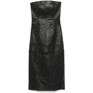 25 SS 마쥬 뷔스티에 가죽 미디 드레스 MFPRO039302517 TP433893770