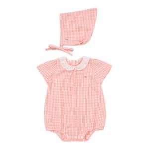 [블루독베이비]OR)쁘띠체크세트바디슈트   45370-040-08