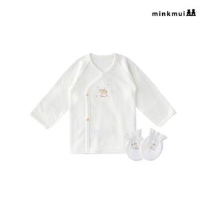 [밍크뮤](말띠)퓨어코니모달배내저고리.손싸개 35A70-000-03.00802 [백일/돌/출산선물]