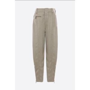 BURBERRY lyocell trousers with B Crest patch 8107685C2219