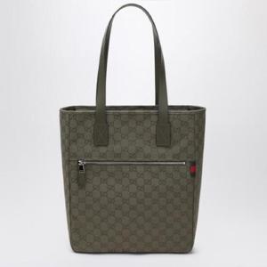 GUCCI Medium shopping bag in green GG fabric 834796FAEOK/R_GUC-3242
