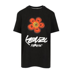Kenzo 로고 프린트 크루넥 티셔츠 FF62TS3564SG 99J TP942033034