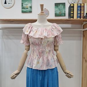 [레코브]오픈숄더블라우스LC31E8BL521XPK
