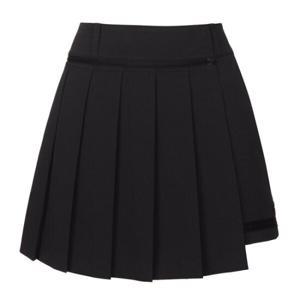 [힐크릭]여성골프치마 H412 레이어드큐롯  BLACK 1HCCUS4752BK