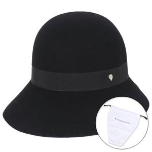 헬렌카민스키 24FW 여성 발레리 클로슈햇 블랙 더스트백 포함 HAT51843 BLACKBLACK PKG