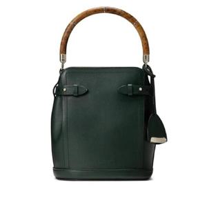 25 SS Ralph Lauren Collection 뱀부 핸들 레더 버킷 백 435P02339001 TP438922778