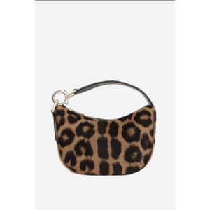 FERRAGAMO North South XS mini hobo bag in pony hair 785991