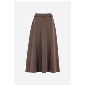 BRUNELLO CUCINELLI satin cady midi skirt M0H38G3679C4228